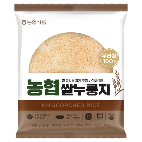 밥심 국산 쌀누룽지