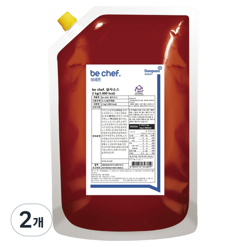 비셰프 살사소스, 2kg, 2개
