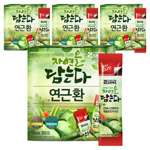 조은약초 연근환 스틱, 120개, 3g