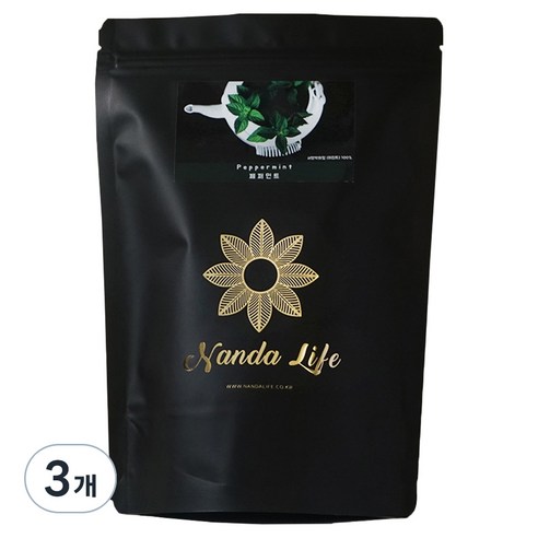 난다라이프 페퍼민트차, 1g, 50개입, 3개
