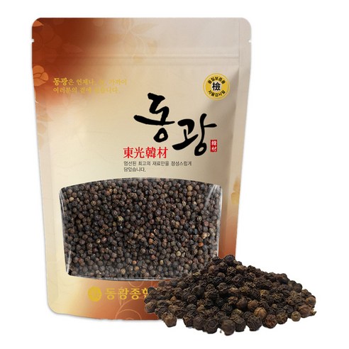 동광한방몰 리필용 통 흑후추, 200g, 1개
