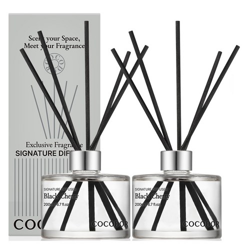 코코도르 시그니처 디퓨저, 블랙체리, 200ml, 2개