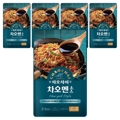 차오차이 차오멘 소스
