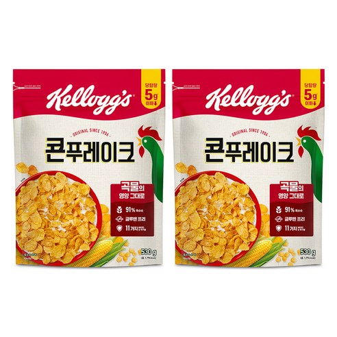 켈로그 콘푸레이크 시리얼