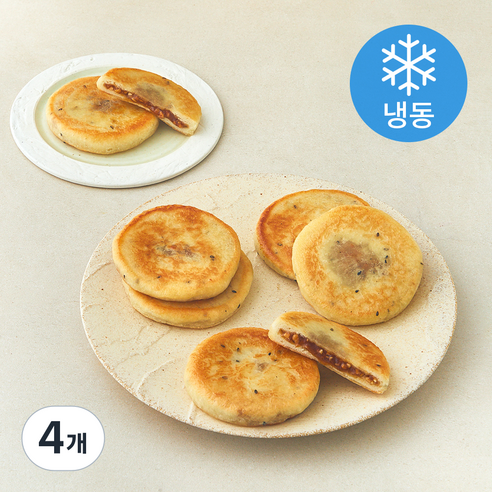 [로켓프레시] 손가네호떡 꿀호떡 (냉동), 90g, 4개, 8개입