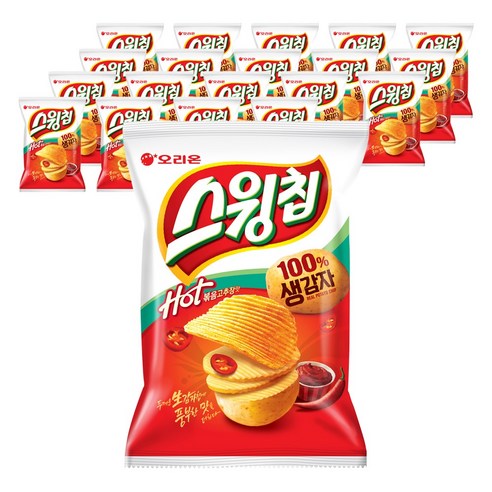 오리온 스윙칩 볶음고추장맛