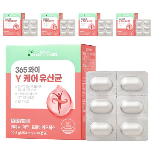 이너랩 365 와이케어 유산균, 30정, 5개