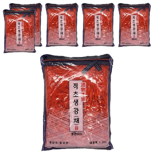 토호식품 적초생강 채