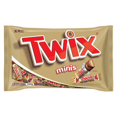트윅스 미니스 초콜릿 500g, 500g, 1개