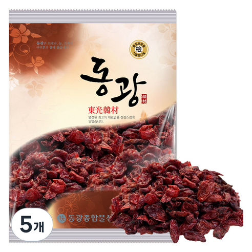 동광한방몰 건 산수유 열매, 300g, 5개