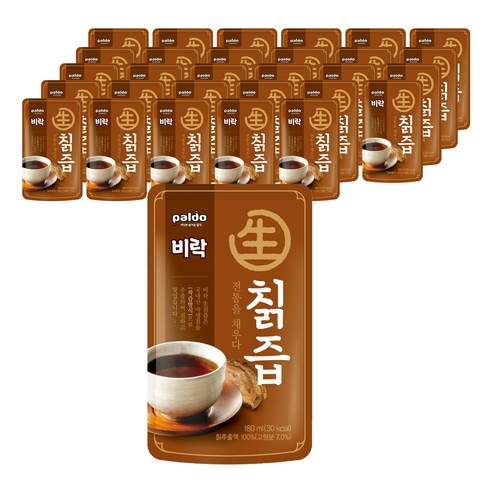 팔도 비락 생칡즙, 120ml, 30개