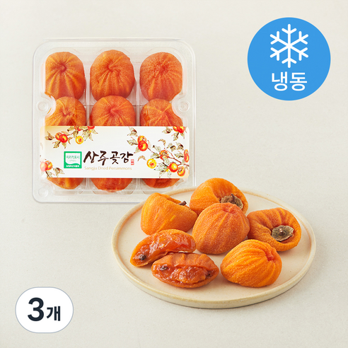 [로켓프레시] 다정다감푸드 지리적표시 인증 상주곶 (냉동), 3개, 320g(9개입)