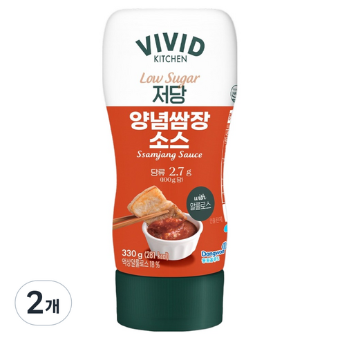 비비드키친 저당 양념쌈장 소스