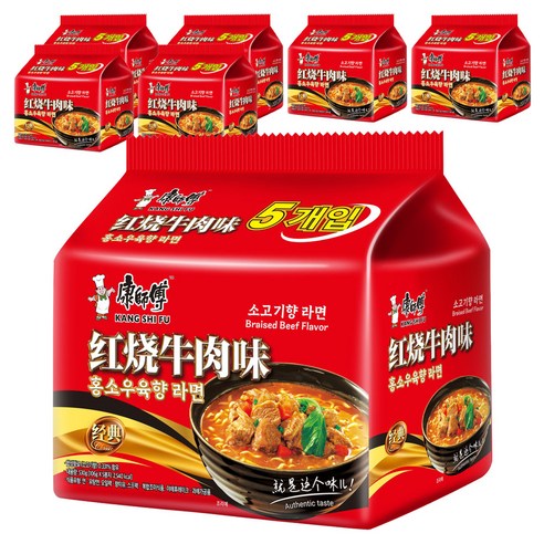 캉스푸 홍소우육향 라면 106g