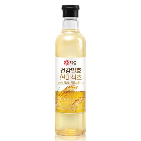 백설 건강발효 현미식초, 1개, 800ml