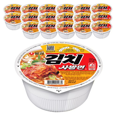 김치사발면 86g