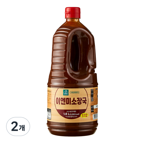 이엔푸드 미소장국, 1.8L, 2개