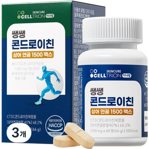 이너랩 쌩쌩 콘드로이친 상어연골 1500 맥스 선물세트