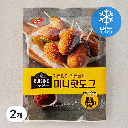[로켓프레시] 동원 퀴진 미니핫도그 (냉동)