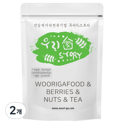 우리가스토리 캐모마일차 티백