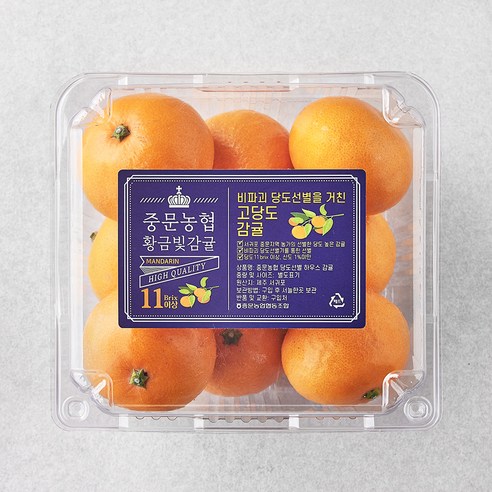[로켓프레시] 중문농협 당도선별 황금빛 진지향