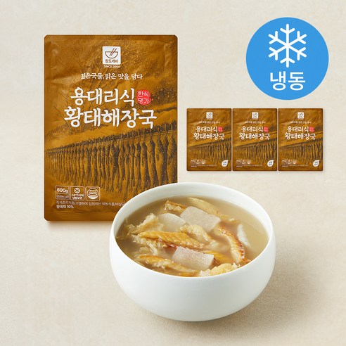 [로켓프레시] 참도깨비 용대리식 황태해장국 (냉동)