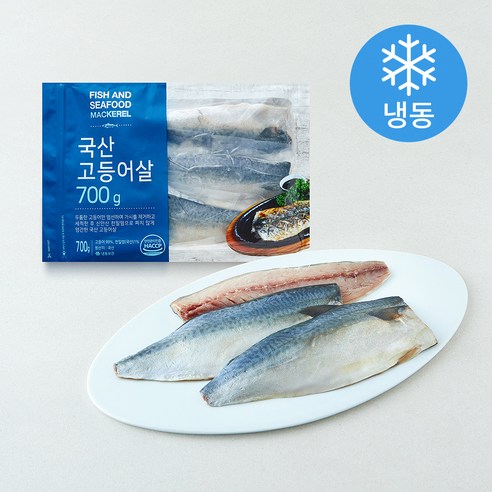 [로켓프레시] 해청수산 국내산 두툼한 고등어살 (냉동)
