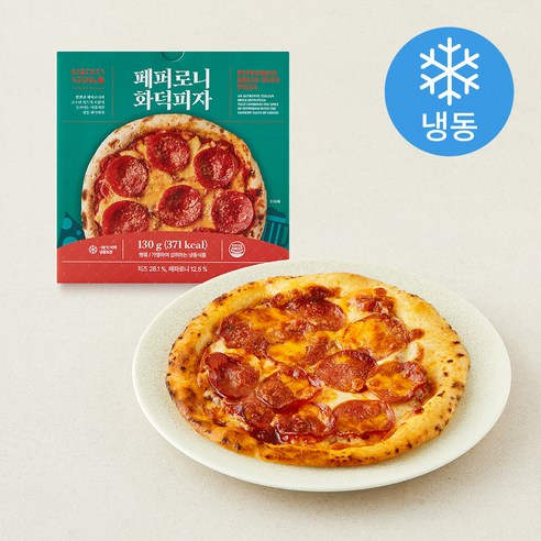 [로켓프레시] 키친서울 페퍼로니 화덕피자 (냉동)