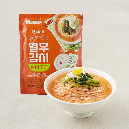 [로켓프레시] 세이면 열무김치말이 국수 2인분