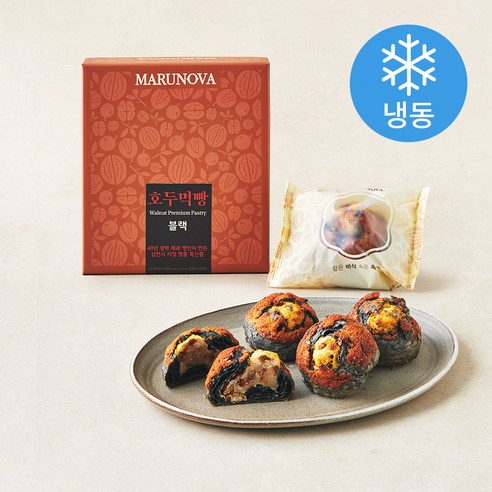 [로켓프레시] 마루노바 김천 호두먹빵 블랙 (냉동)