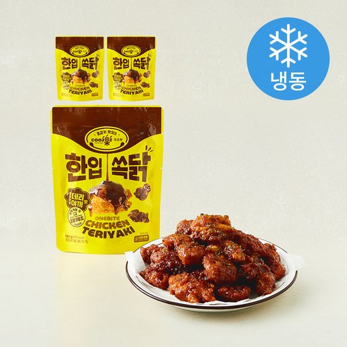 [로켓프레시] 쿠즈락 한입 쏙닭 데리야끼 (냉동)
