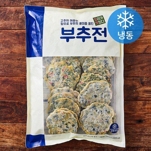 [로켓프레시] 요리가맛있다 부추전 (냉동)