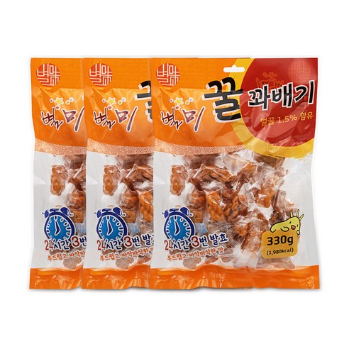 별미 꿀꽈배기 330g 옛날과자 미니 꽈배기