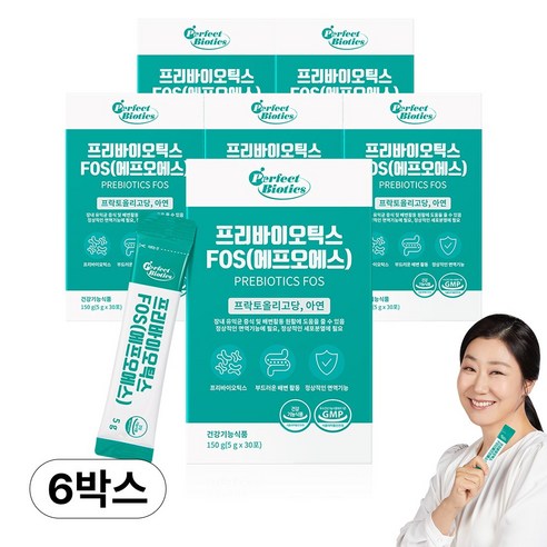 비타민마을 프리바이오틱스 FOS, 150g, 6개