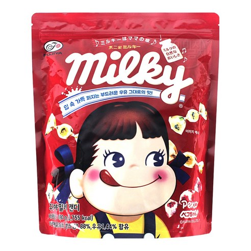 대용량 후지야 페코 밀키 캔디
