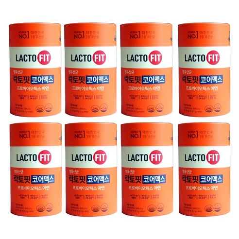 락토핏 종근당건강 생유산균 코어맥스, 2g, 8개
