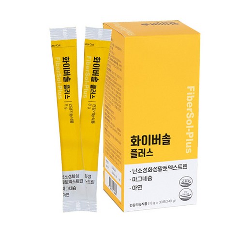 화이버솔 플러스  8g 30포 식이섬유 난소화성말토덱스트린 혈당관리 쾌변 면역강화