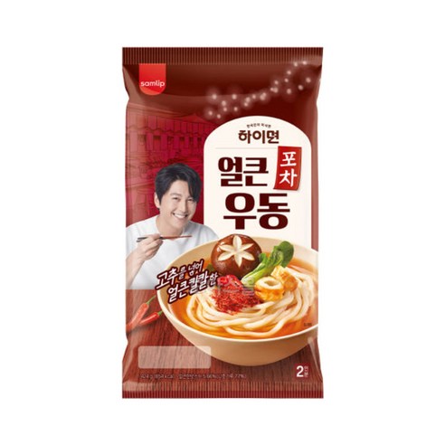 (무배) 삼립 하이면 신포차우동 얼큰한맛 x 10봉 (2인분)