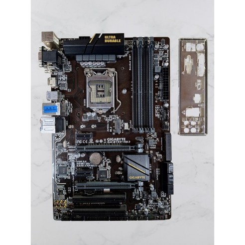중고메인보드 기가바이트 GA-B150-HD3 (6세대) 메모리슬롯4개, GA-B150-HD3