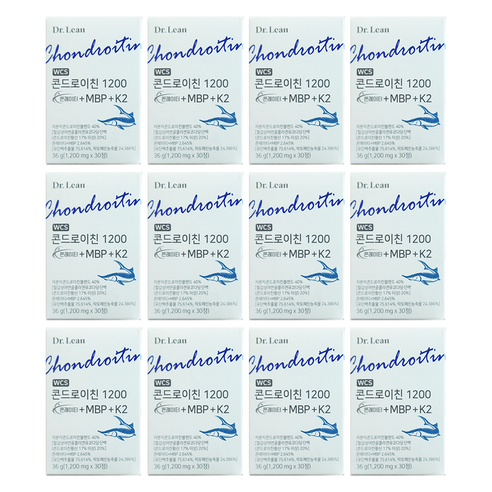 Dr.Lean 닥터린 콘드로이친 1200 콘레이티+MBP K2