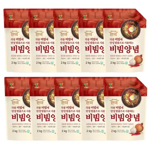 보금푸드 영미 큰댁 비빔양념 2kg x 10개