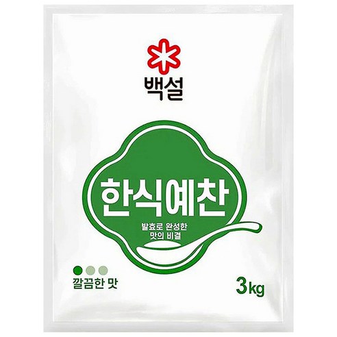 백설 한식예찬 3kg [무료배송]