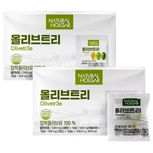 네츄럴올가 올리브트리 2박스 (박스당 14포)
