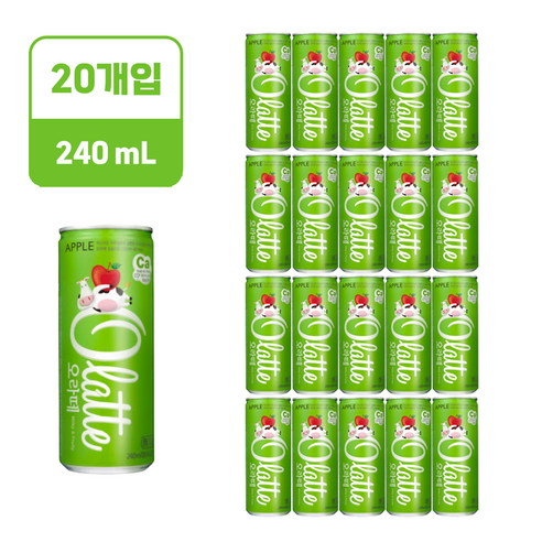 오라떼 애플 240ml