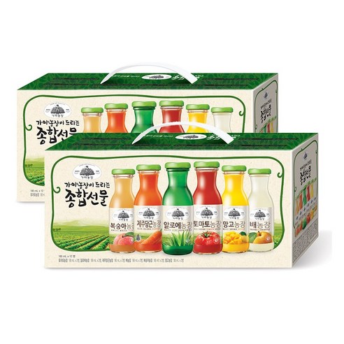 가야농장 주스 6종 종합선물세트