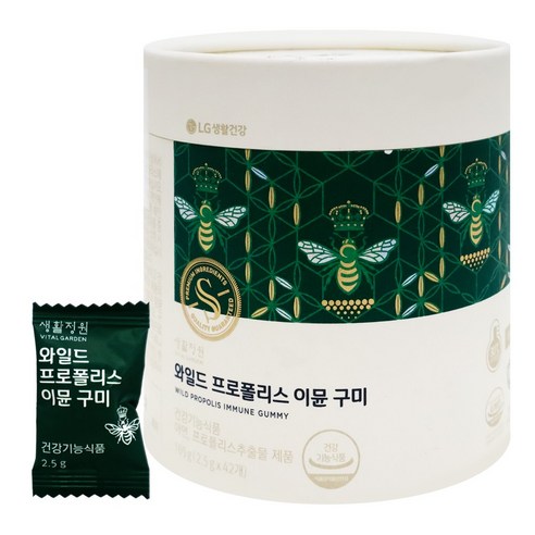 생활정원 와일드 프로폴리스 이뮨 구미 6주분