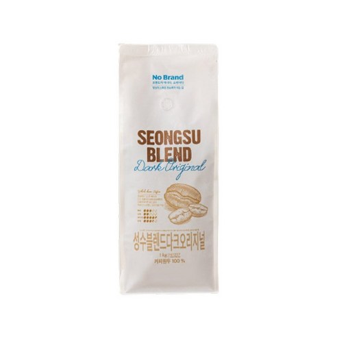 노브랜드 성수블렌드 다크오리지널 1kg(홀빈) x 1개
