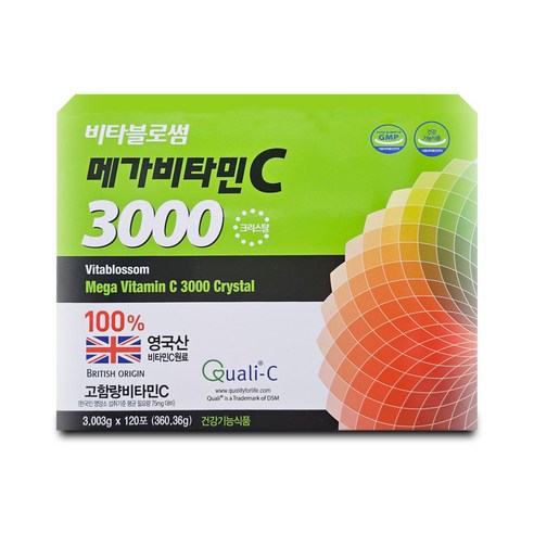 비타블로썸 메가비타민C 3000 크리스탈 고함량 비타민씨 분말