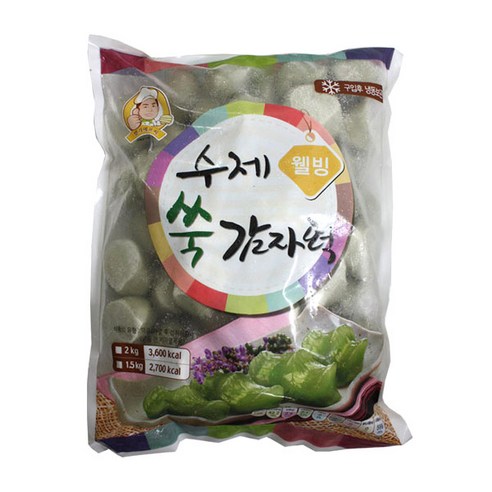 벅스웨이 쑥감자떡 2kg
