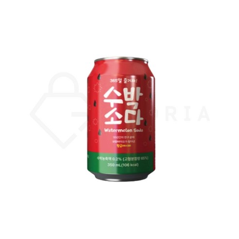 상일 수박소다, 48개, 350ml